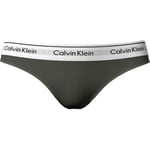 Calvin Klein Truser Modern Cotton Field Olive Thong Oliven Large Dame