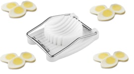 White Plastic Egg Slicer Cutter Boiled Chopper Kitchen Tool Gadget Tomato Cut