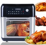 UTEN 1500W 10L Air Fryer Low Fat Health Cooker Oil Free Power Oven Frying Chips