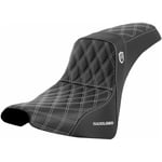 Sadel saddlemen - Pro series sdc performance grip svart vit