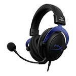 HyperX Cloud – Gaming Headset, PlayStation Official Licensed Product, for PS5 and PS4, Memory Foam comfort, Noise-cancelling mic, Durable aluminium frame