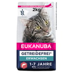 Eukanuba Adult Grain Free lohi - säästöpakkaus: 3 x 2 kg