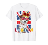 London Souvenirs Idea Kids & Jack Russell Dog Memorabilia T-Shirt