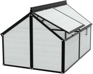 Serre Potagère En Polycarbonate 4 Mm Et Aluminium Gaia Jumbo