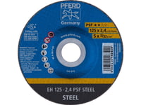 Pferd Eh 125-2,4 Psf Steel, Stål, Pferd, 2,22 Cm, 12,5 Cm, 12200 Rpm, 25 Styck