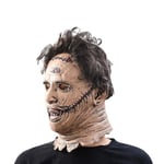 Halloween Texas Chainsaw Massacre -nahkapeite Leatherface -tappokone -naamio Cosplay-juhliin