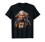 Indian An Old Woman With Native Blood Native American T-Shirt