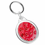 1 X Yummy Juicy Red Strawberry Fruit - Keyring IR02 Mum Dad Birthday Gift #16033