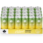 Puhdistamo Natural Energy Drink Pear Lemonade -energiajuoma, 330 ml, 24-pack