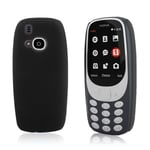 Nokia 3310 Enfärgat Skal - Svart