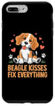 Coque pour iPhone 7 Plus/8 Plus Beagle Kisses Fix Everything Beagles Chien