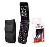 TTfone Titan TT950 Whatsapp 3G Touchscreen Senior Big Button Flip Mobile Phone (Bundle Deal)