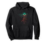 Cool Computer Geek Youth with CPU Gaming Programmer Apparel Pullover Hoodie