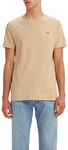 Levi's Men's Ss Original Housemark Tee-Core Chesthit Logo T-Shirt, Fields of Rye, S