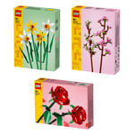 LEGO Le Flowers - Flowers Bundle 1