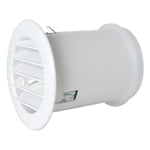 La Ventilazione - Grille Ronde de ventilation Thermostatique aircontrol pour climats Froids - First Plast