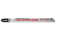 Bosch T 141 Hm, Figursågblad, Cementfiberpanel, Glasfiberförstärkt Plast, Gipsskivor, Karbid, Svart, Röd, Rostfritt Stål, 4,3 Mm, 5 Cm