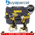 Dewalt DCK266 18v Brushless DCD796 Combi Drill DCF887 Impact Driver Bare + Tstak