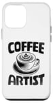 Coque pour iPhone 12 mini Cafetière expresso Cafeeholic Barista