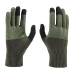 Nike Knit Tech and Grip TG 2.0 Graphic N.100.0662.208.LX Gants en Tricot Unisexe Vert Olive/Carbone Vert/Noir Taille L