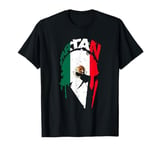 Mexico Flag Spartan Warrior. Sparta Design T-Shirt