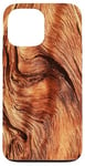 iPhone 13 Pro Max Realistic timber Grain Rustic Nature Design Patterns Retro Case