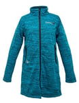 deproc Active Gilet Manteau en polaire Elms Dale Long - Femme - Turquoise (Carribean Blue) - 36 EU