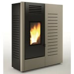 Deville - Poêle à granulés de bois 11kw C077FH.09-HG11