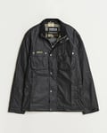 Barbour International Merton Waxed Jacket Black