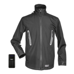 5V Heated Rain Jacket - X-Large with Power Bank