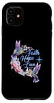 iPhone 11 Hope Faith Love Hummingbird Picture Bird Print Case