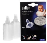 Braun Lens Filters for ThermoScan Ear Thermometers - Pack of 40