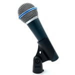 Handheld BETA 58A Microphone Recording Vocal Supercardioid Dynamic Mic  Singing