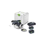 Festool HKC55 5.0 EBI-Plus-Sca 18v Cordless 160mm Circular Saw In Systainer Box