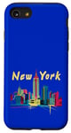 Coque pour iPhone SE (2020) / 7 / 8 Panorama urbain de New York