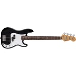 Fender Standard Precision Bass IL, White Pickguard, Black