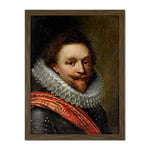 Artery8 Lyon Portrait Henry Frederick Prince Of Orange Artwork Framed Wall Art Print 18X24 Inch