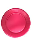 LE NAPPAGE ARTS DE LA TABLE 20 assiettes en carton compostable diamètre 23 cm 100% Nature Fuchsia