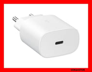 compatible Samsung fast charging wall charger ep ta800 adaptateur secteur 25 watt 3 a super fast charge usb c sur le cable usb c blanc pour galaxy a70 a80 a90 note10 note10 5g s10 5g.html