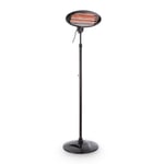 Infrared Heater Patio Electric Freestanding Lamp Quartz Indoor Outdoor 2000W