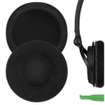 Geekria Replacement Ear Pads for Sony MDR-V150 V200 Headphones (Black)