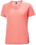 Helly Hansen Women's W Verglas Pace T-Shirt Jacket, Hot Coral, XL