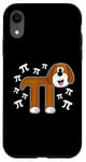 Coque pour iPhone XR PI Tag chien mathématicien enseignant mathématicien