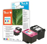 PEACH Ink PEACH PI300-659 HP No 302XL MultiPack | black  color