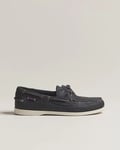 Sebago Dockside Nubuck Boat Shoe Blue Navy