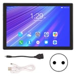 10 tuuman tabletin kahdeksanytiminen prosessori, kaksoiskamera 6 Gt 128 Gt 2,4 G 5G Android 11 IPS HD -kosketusnäyttö Sininen tabletti 100-240 V EU-pistoke