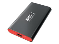 Emtec X210 - Ssd - 512 Gb - Extern (Bärbar) - Usb 3.2 Gen 2 (Usb-C Stikforbindelse)