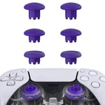 eXtremeRate EDGE Sticks Swappable Thumbsticks for PS5 Controller, Custom Purple Replacement Interchangeable Analog Stick Joystick for PS5, for PS4 All Model Controllers Universal - WITHOUT Controller