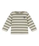 Petit Bateau Marinière Bébé en Jersey Épais Rayé 3 Mois