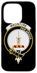 Coque pour iPhone 14 Pro Armoiries MacIntyre - Blason de la famille